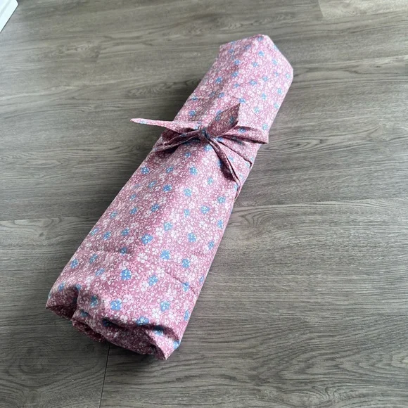 Mahjong traveling rack/pusher cover floral pattern - Picture 2 of 3